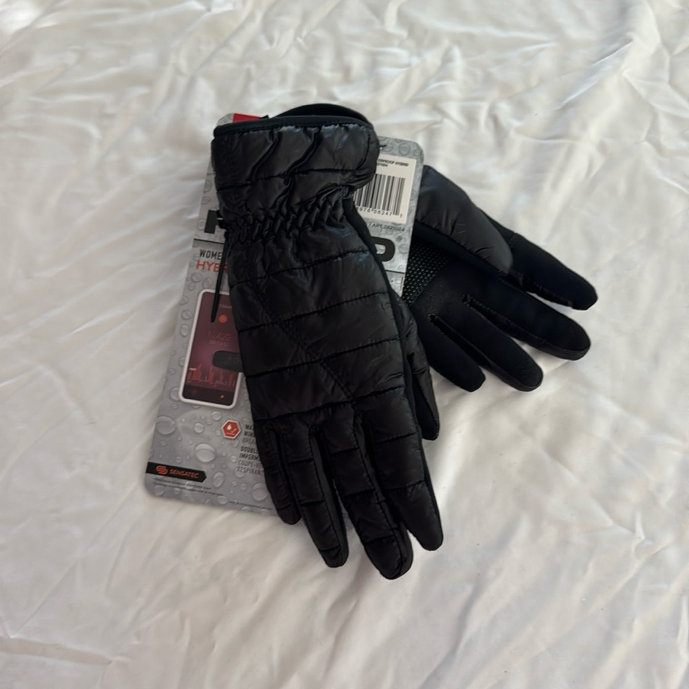 Brand new black size medium gloves